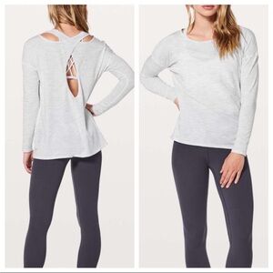 NWT Lululemon Back Into It Long Sleeve Sz 10